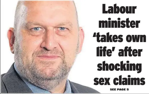  ??  ?? Carl Sargeant, 49, a key member of the party and a married father of two, had resigned over allegation­s