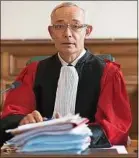  ??  ?? Etienne Fradin, président de la cour.
