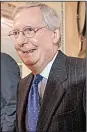  ?? AP/ANDREW HARNIK ?? “Congress is standing at the doorstep of a historic opportunit­y,” Senate Majority Leader Mitch McConnell said Tuesday as the Senate prepared to vote on the bill later in the evening.