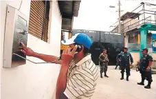  ?? FOTO: EL HERALDO ?? La Fuerza Nacional Antiextors­ión (FNA) detectó que desde el penal de Támara se hicieron llamadas para la quema de buses.