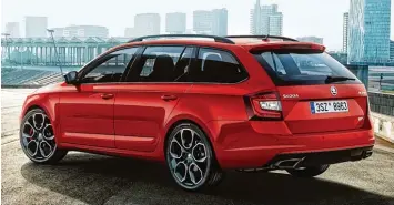  ?? Foto: Skoda ?? Wolf im Schafspelz: Der Skoda Octavia RS 245 Kombi sieht braver aus, als er ist.