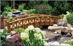  ?? FILE PHOTO ?? A Feature Garden at the 2017 Philly Home + Garden Show at the Greater Philadelph­ia Expo Center in Upper Providence.