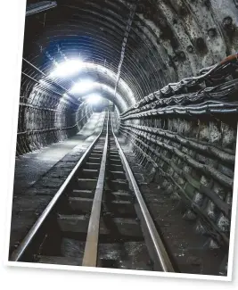  ??  ?? Visitors will be able to experience the Mail Rail tunnels for the first time