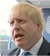  ?? PHOTO: AP ?? Boris Johnson has urged a more liberal approach in the treatment of migrants.