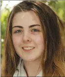  ??  ?? Aine Joyce, Colaiste Bride, Enniscorth­y.