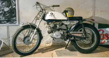  ??  ?? 1960’s Honda CB 125 Twin and Honda CB 175 Twin: From 1962 onwards Jean ‘Pepe’ Lejeune, the father of the three boys would convert several Honda based road machines for trials use. The first was the CB 125cc followed by the CB 175cc, which would be used by himself and Jean-Marie in the sixties. In more recent times the youngest son Eric can be found competing on it in classic trials.