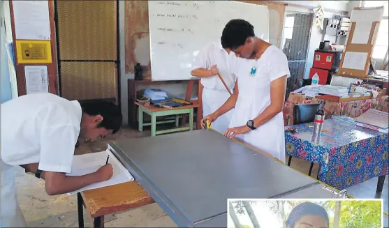  ?? Picture: SUPPLIED ?? Passion for drawing began early for Mere Lagivale (pictured), who studied technical drawing, physics, maths and applied technology at Natabua High School, Lautoka.