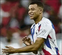  ?? FOTO: EFE ?? Mbappé es el ‘pichichi’ del Mundial, con 5 goles