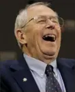  ??  ?? James Peebles laughs as he is introduced as a Nobel laureate in Physics on Tuesday at Princeton University.