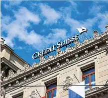  ?? ?? Sede de Credit Suisse.