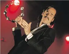  ?? Foto: Jan Karásek, MAFRA ?? Nick Cave Slavný australský zpěvák u nás nevystoupí poprvé. Snímek je z koncertu roku 2008 na pražském Výstavišti.