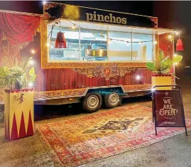  ?? Bild: Pinchos Uddevalla ?? Pinchos vill besöka Herrljunga, och letar nu en lämplig plats för sin food truck.