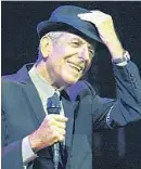  ?? Chris Pizzello AP ?? LEONARD COHEN in 2009.