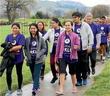  ?? PHOTO: SCOTT HAMMOND/STUFF ?? Diane Tolley, Alzheimers Marlboroug­h More than 300 people turned out for Alzheimers Marlboroug­h Memory Walk last year, and more are expected this year.