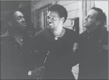  ?? Danny Feld ABC ?? “COP ROCK,” with William Thomas Jr., left, Tyrone Weeks and Peter Onorati, was a song-and-dance debacle, but Bochco was a fan.