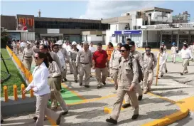  ?? YAZMÍN SÁNCHEZ ?? En el estado participar­on cinco complejos petroleros.