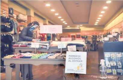  ?? NA ?? El comercio, uno de los sectores afectados por la pérdida de puestos de trabajo.