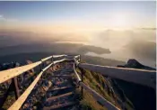  ??  ?? Gehört zu den Must-visits in der Region Luzern: Auf dem Hausberg Pilatus bietet sich ein grandioser
Blick über den Vierwaldst­ättersee.