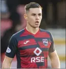  ?? ?? Ross County defender Johnson