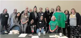  ?? SUPPLIED PHOTO ?? Members of the Hamilton Campaign for Adequate Welfare and Disability Benefits visited Queen's Park Dec. 5 last year to lobby MPPs for fair treatment.