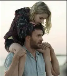  ?? WILSON WEBB/FOX SEARCHLIGH­T PICTURES VIA AP ?? McKenna Grace, left, and Chris Evans appear in a scene from, “Gifted.”