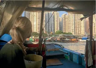  ?? PHOTO: SIOBHAN DOWNES/FAIRFAX NZ ?? Make like a pirate and go for a sampan ride in Aberdeen Harbour.