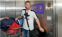  ?? GETTY IMAGES ?? England and Wales Cricket Board has confirmed Ben Stokes will touch down in New Zealand on Friday.