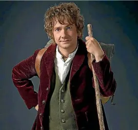  ??  ?? Martin Freeman plays Bilbo Baggins in The Hobbit: An Unexpected Journey.
