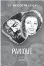  ?? COURTESY OF DAVID GIL ?? SF’s Violet Crown Cinema will be showing “Panique” and other classic French films in August in a “Summer in Paris” series.