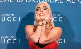  ?? Alessandro Bremec/NurPhoto/Rex/Shuttersto­ck ?? Lady Gaga at the Italian premiere of Ridley Scott’s film House of Gucci. Photograph: