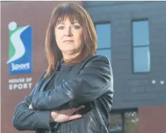  ??  ?? Key role: Sport NI chief executive Antoinette McKeown