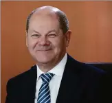  ?? FOTO: MICHELE TANTUSSI ?? Finanzmini­ster Olaf Scholz wacht über die Banken.