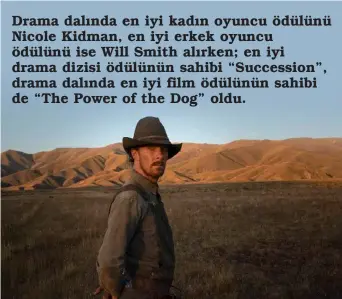  ?? Power of the Dog filminden bir sahne ??