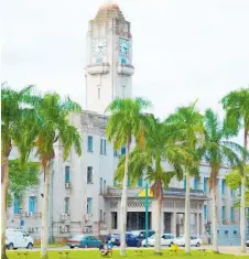  ?? ?? Government buildings Suva. Photo / Fiji travel