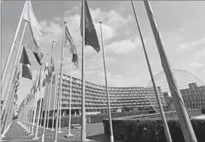  ??  ?? Het hoofdkwart­ier van Unesco in Parijs.