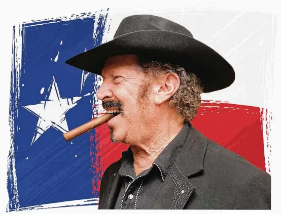  ?? Courtesy photo ?? “Everything’s Bigger in Texas: The Life and Times of Kinky Friedman” examines the world of the musician, writer, humorist and occasional candidate for public office.