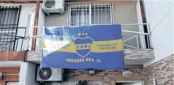  ?? /TWITTER BOCA JUNIORS. ?? Así lucieron ayer miles de casas en Buenos Aires.