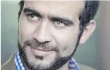  ?? CP ?? Omar Khadr was released from the U.S. military prison at Guantanamo Bay, Cuba, in 2012.