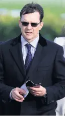  ??  ?? Dominant force: Aidan O’brien can score again at Leopardsto­wn