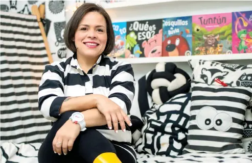  ?? FOTO SERVIDA ?? Anya Damirón es la más exitosa escritora dominicana de literatura infantil.