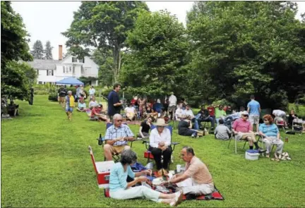  ?? PHOTOS COURTESY OF CONNECTICU­T LANDMARKS ?? Guests of all ages are welcome to visit the Bellamy Ferriday House &amp; Gardens in Bethlehem next weekend when Connecticu­t Landmarks hosts a town-wide picnic and workshop.