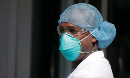  ?? Photograph: Brendan McDermid/Reuters ?? A lack of protective equipment for staff has become a crisis for many medical providers.