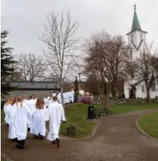  ?? ARKIVFOTO: RUNE SÆVIG ?? Mange har fått utsatt konfirmasj­onen sin etter en vår preget av koronaviru­set.