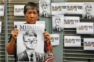  ??  ?? RELEASED: A staff member, Simon Cheng, at the British consulate in Hong Kong who was detained in mainland China has been released, ending an ordeal that lasted more than two weeks.