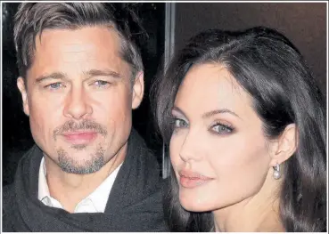  ??  ?? Brad Pitt has spoken for the first time about his painful divorce from Angelina Jolie