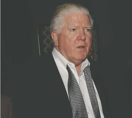  ?? GETTY IMAGES / FILES ?? Former Maple Leafs general manager Brian Burke has released a book, Burke's Law, discussing his lifetime in hockey.