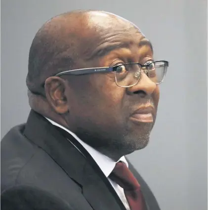  ?? Picture: Reuters ?? GONE. Nhlanhla Nene’s request to be removed as finance minister was honoured yesterday by President Cyril Ramaphosa, who replaced him with former Reserve Bank governor Tito Mboweni.