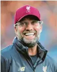  ?? Foto: dpa ?? Jürgen Klopp ist mit Liverpool in der Hinrunde ungeschlag­en geblieben.