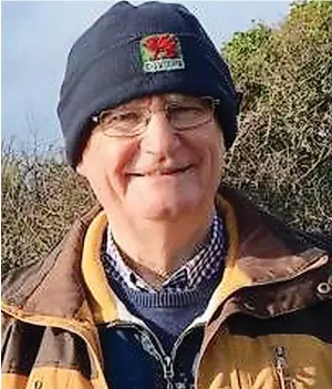  ?? ?? Simon Moffett, 71, a retired engineer from Haverfordw­est, has opened up about incontinen­ce issues to break the stigma around it and encourage more men to get help