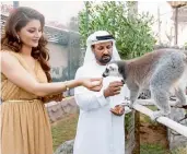  ??  ?? Urvashi Rautela at the Fame Park